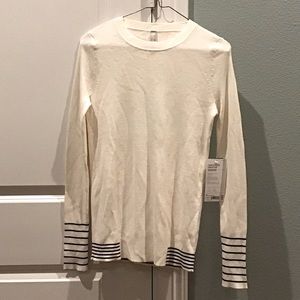 Athleta Table Rock Sweater | White/Cream | Small